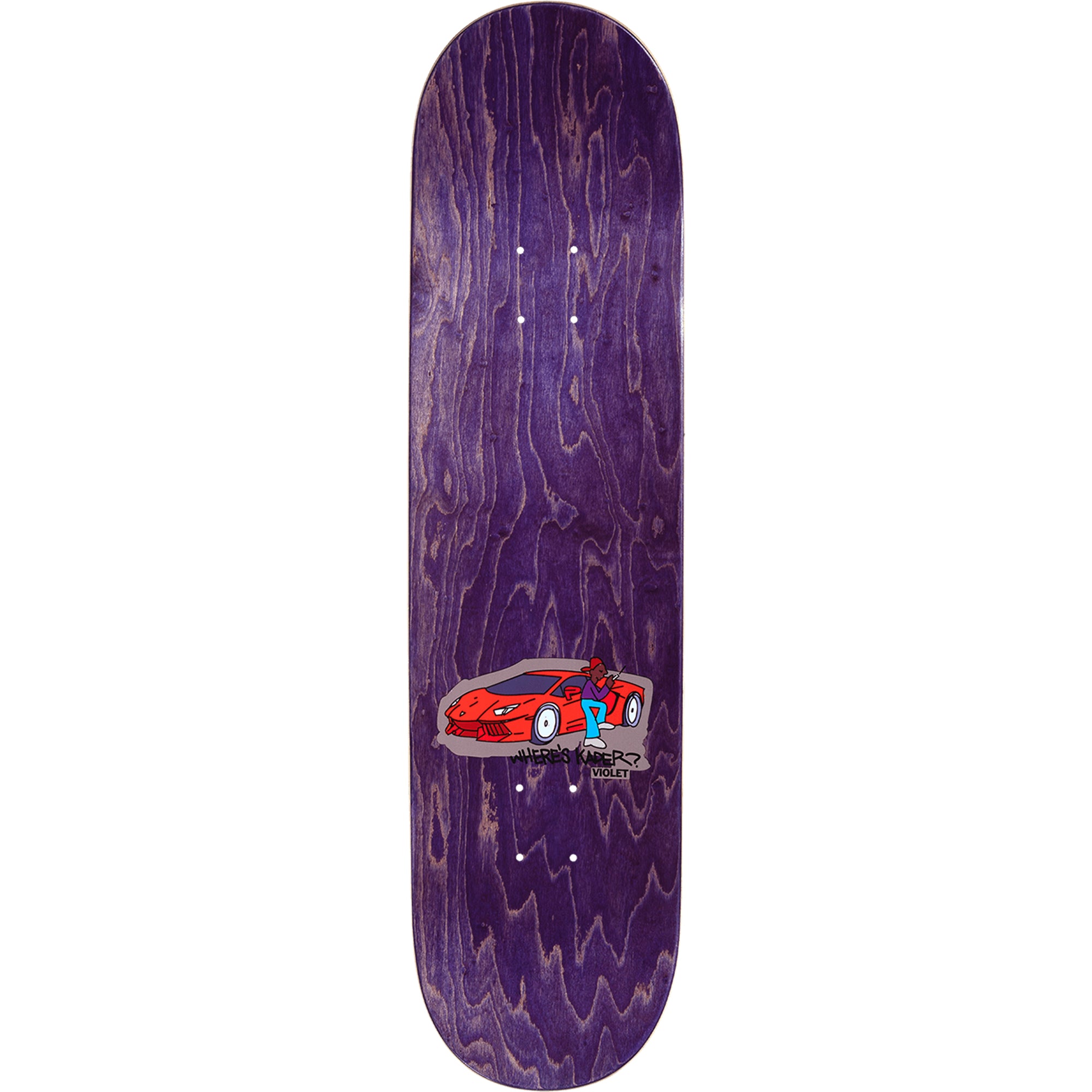 Violet Kader Sylla Where's Kader? Skateboard Deck 8"