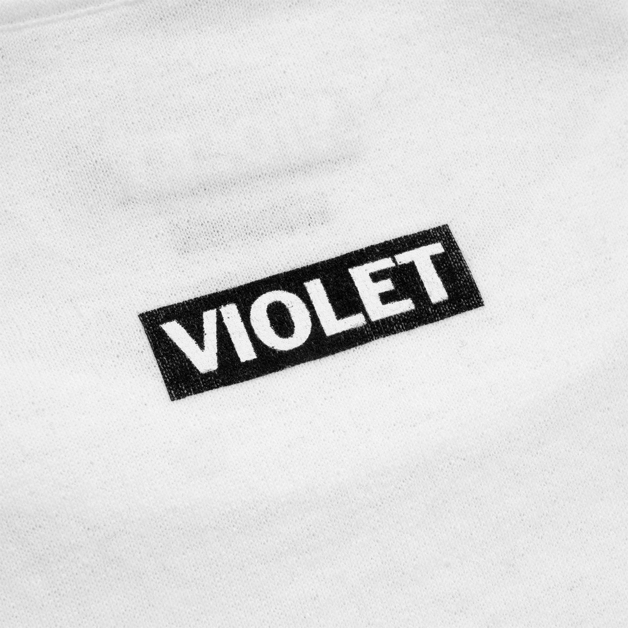 Violet Are You Normal? Tee White