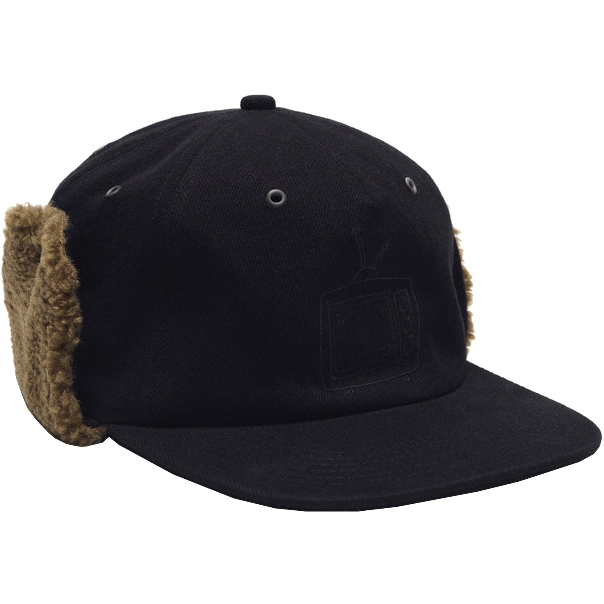 WKND Ear Flap Hat Black