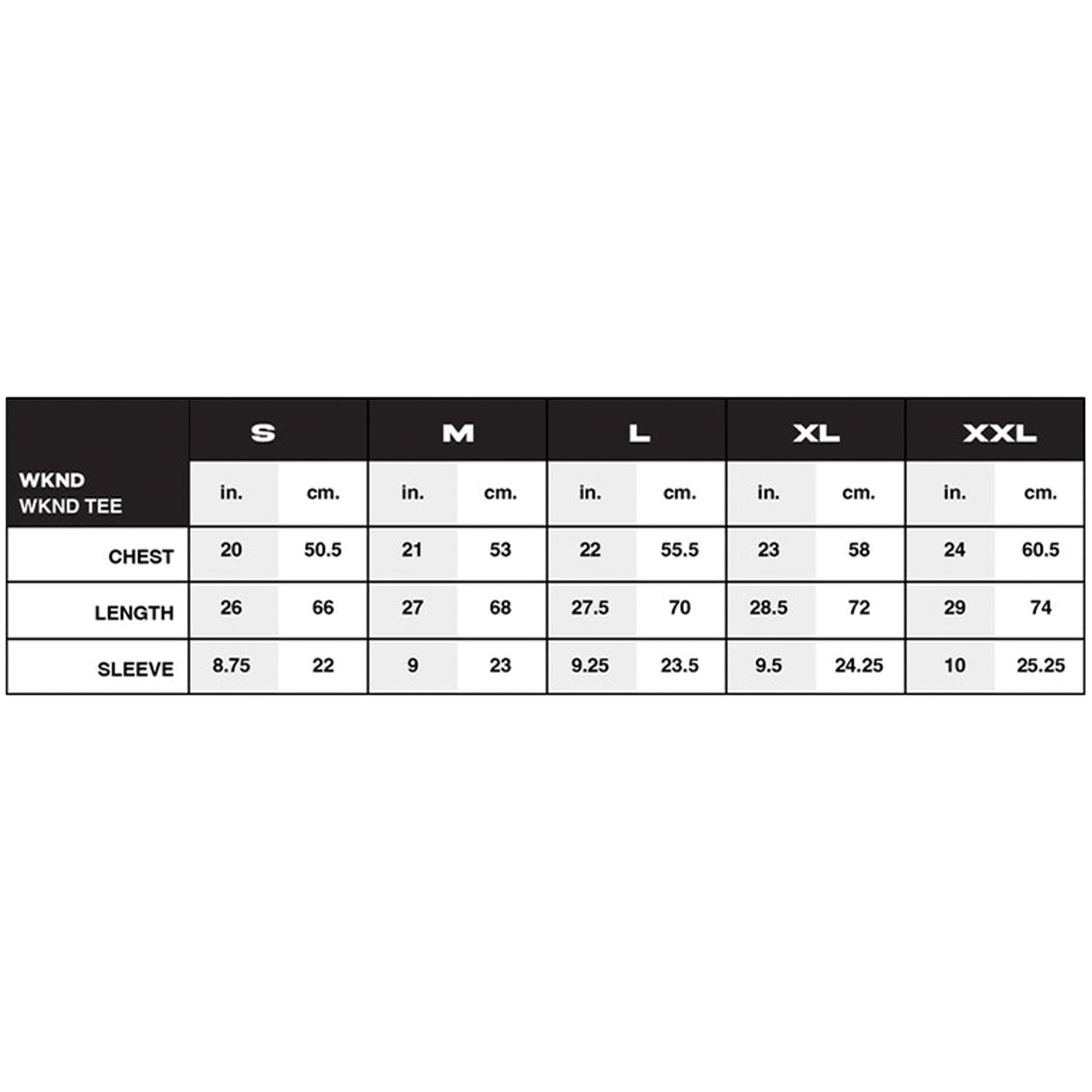 WKND Crash Tee White