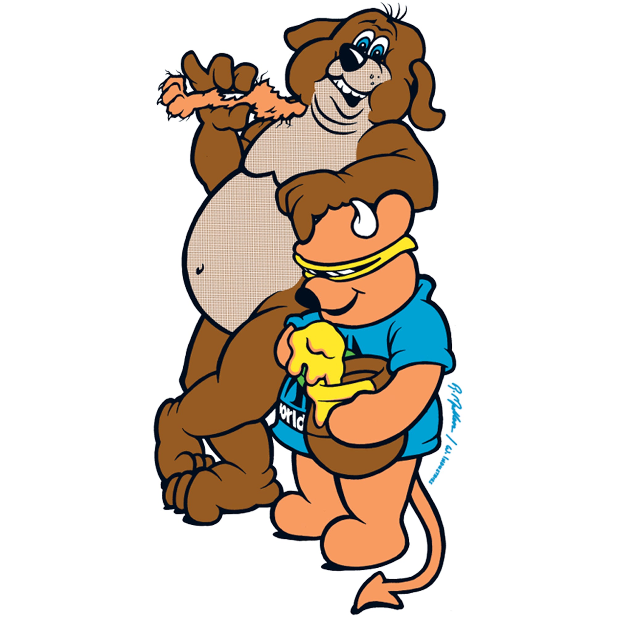 World Industries Mullen Bear Sticker