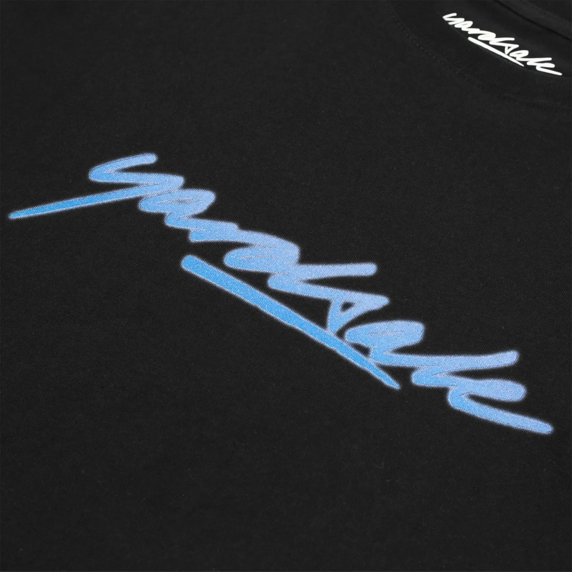 Yardsale Script T-Shirt Black
