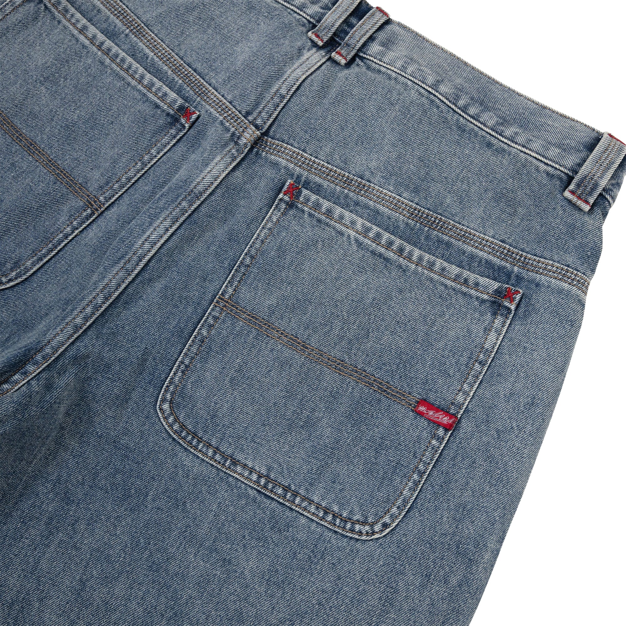 Yardsale Slub Denim Shorts Denim
