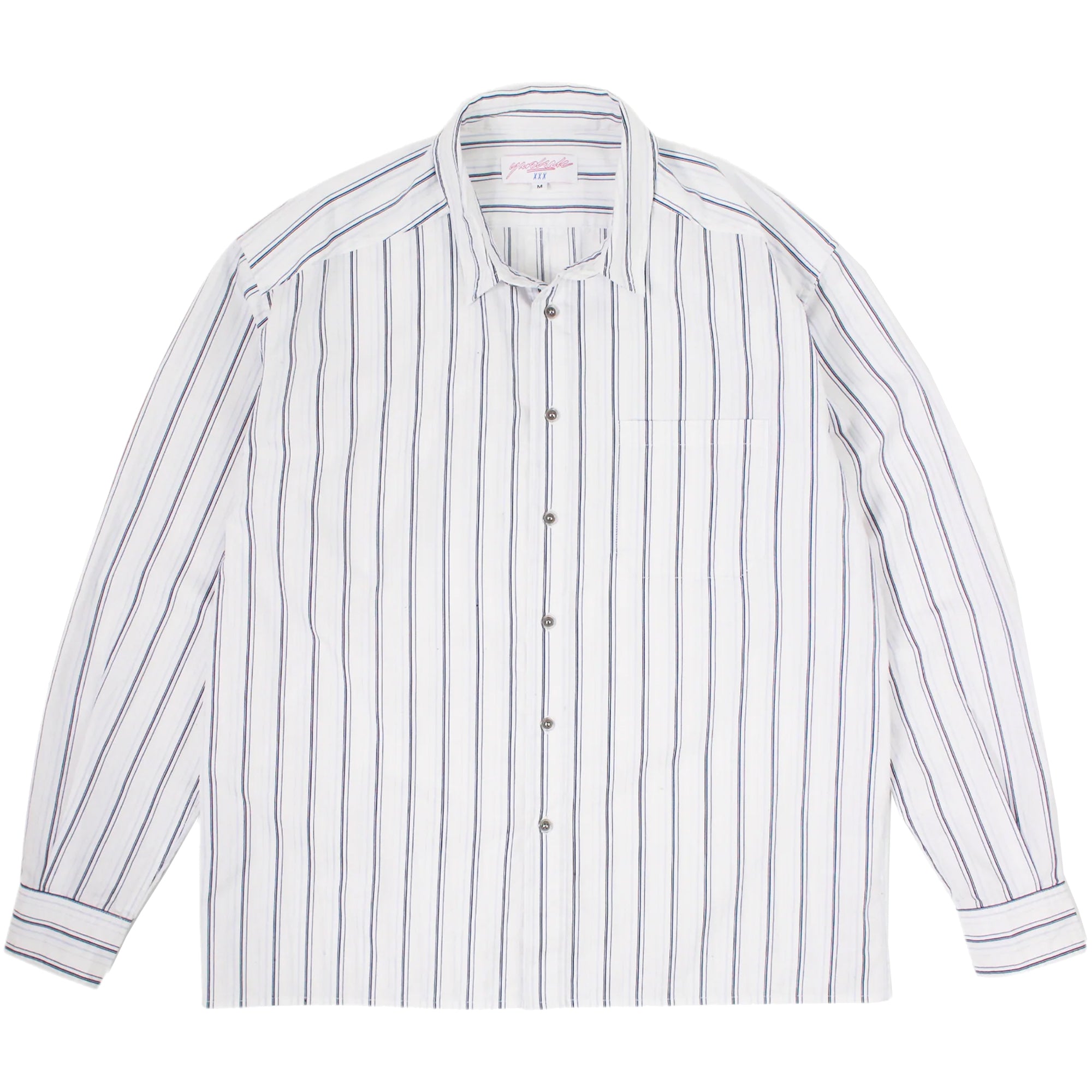 Yardsale Nightline Stripe Shirt Blue