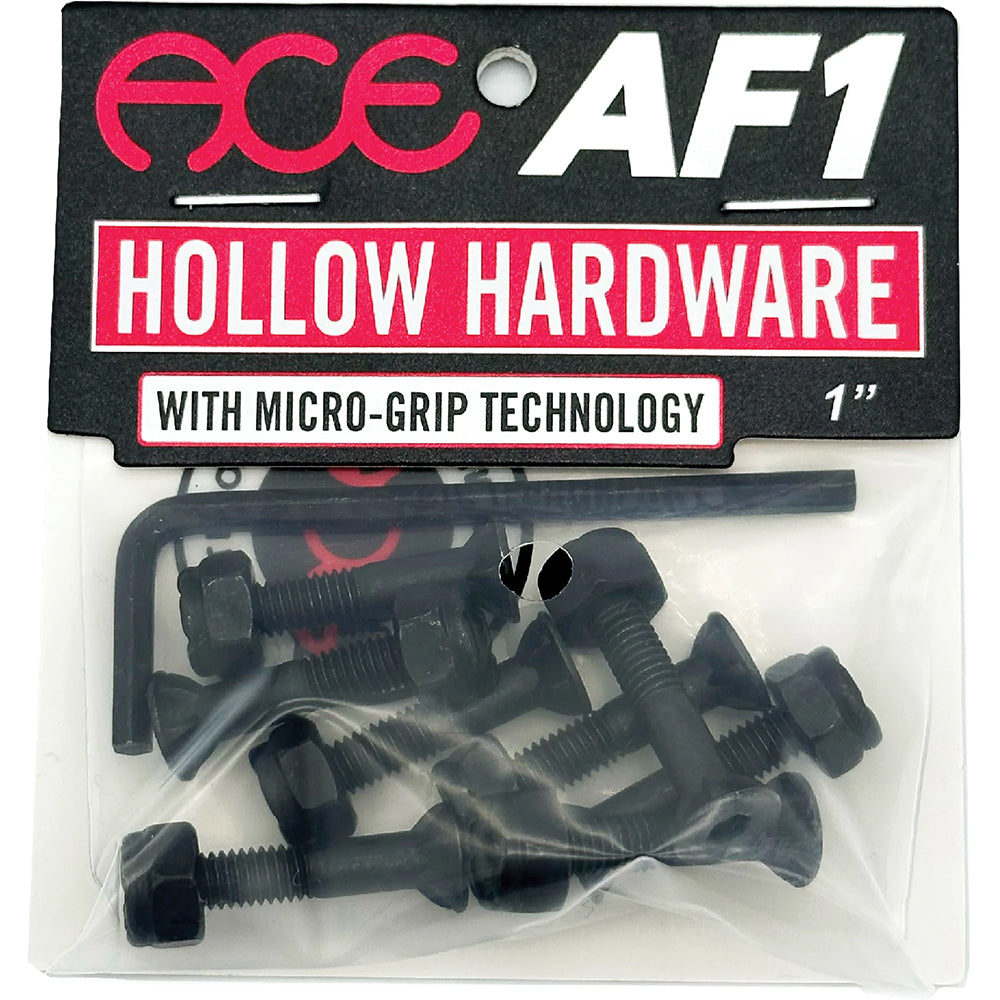 Ace AF1 Hollow Hardware Skateboard Bolts Allen 1"