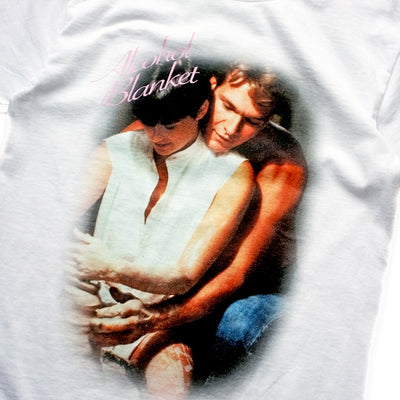Alcohol Blanket Ghost T shirt white
