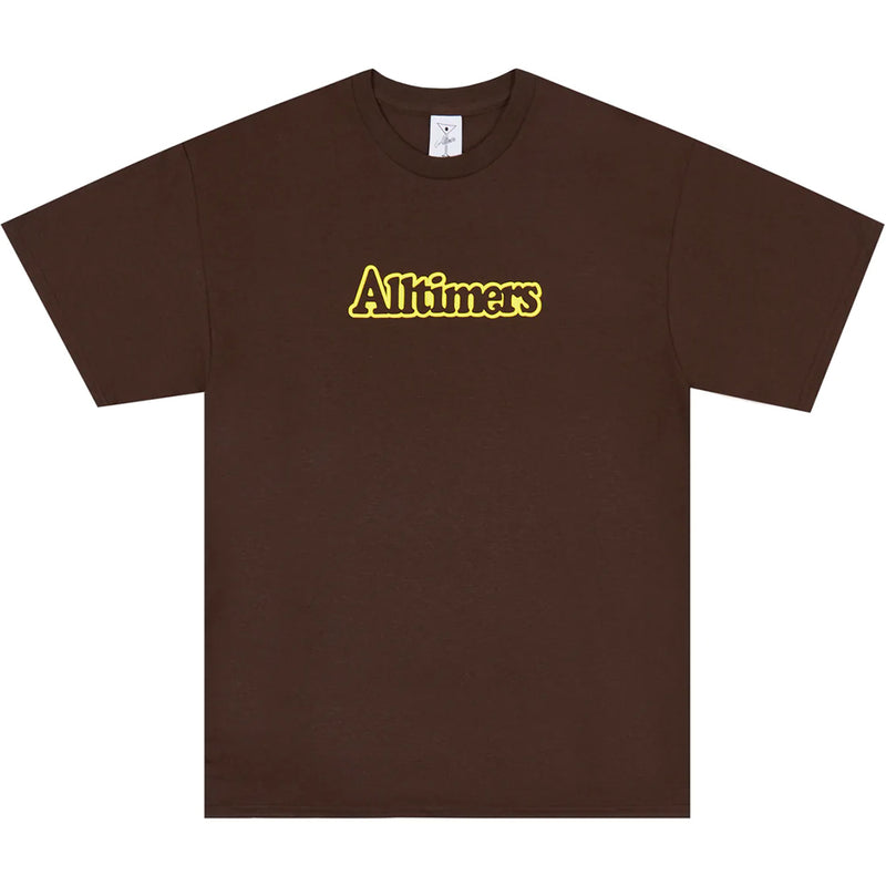 Alltimers Broadway Puffy Tee Brown