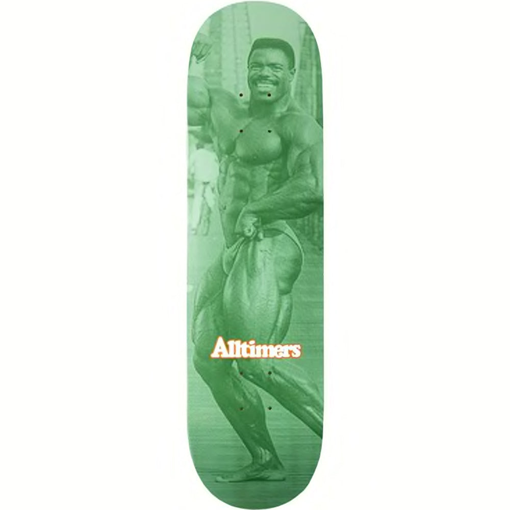 Alltimers Flex Green Skateboard Deck 8.1"