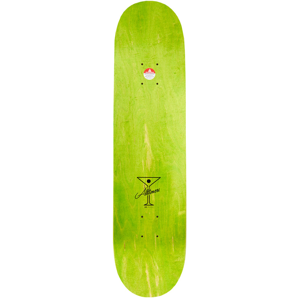 Alltimers Flex Orange Skateboard Deck 8"