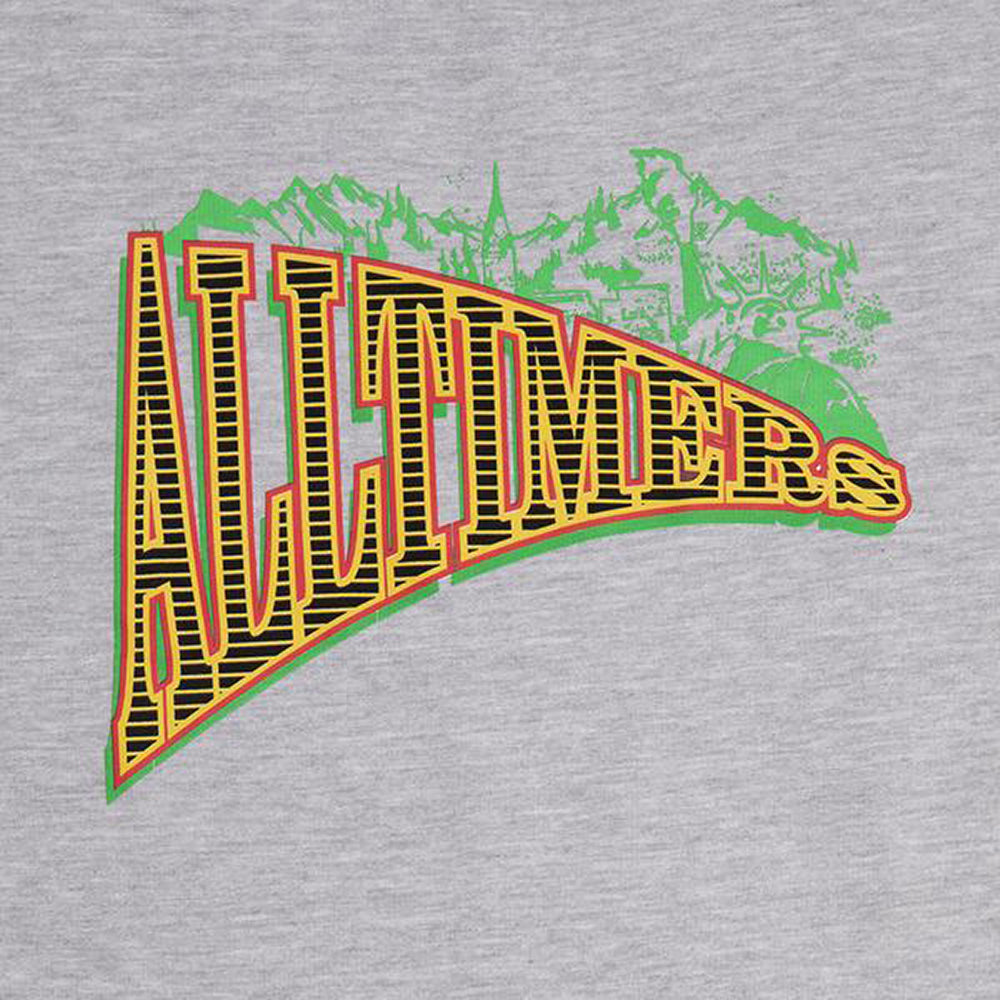 Alltimers Mountains Of Liberty Crew heather grey