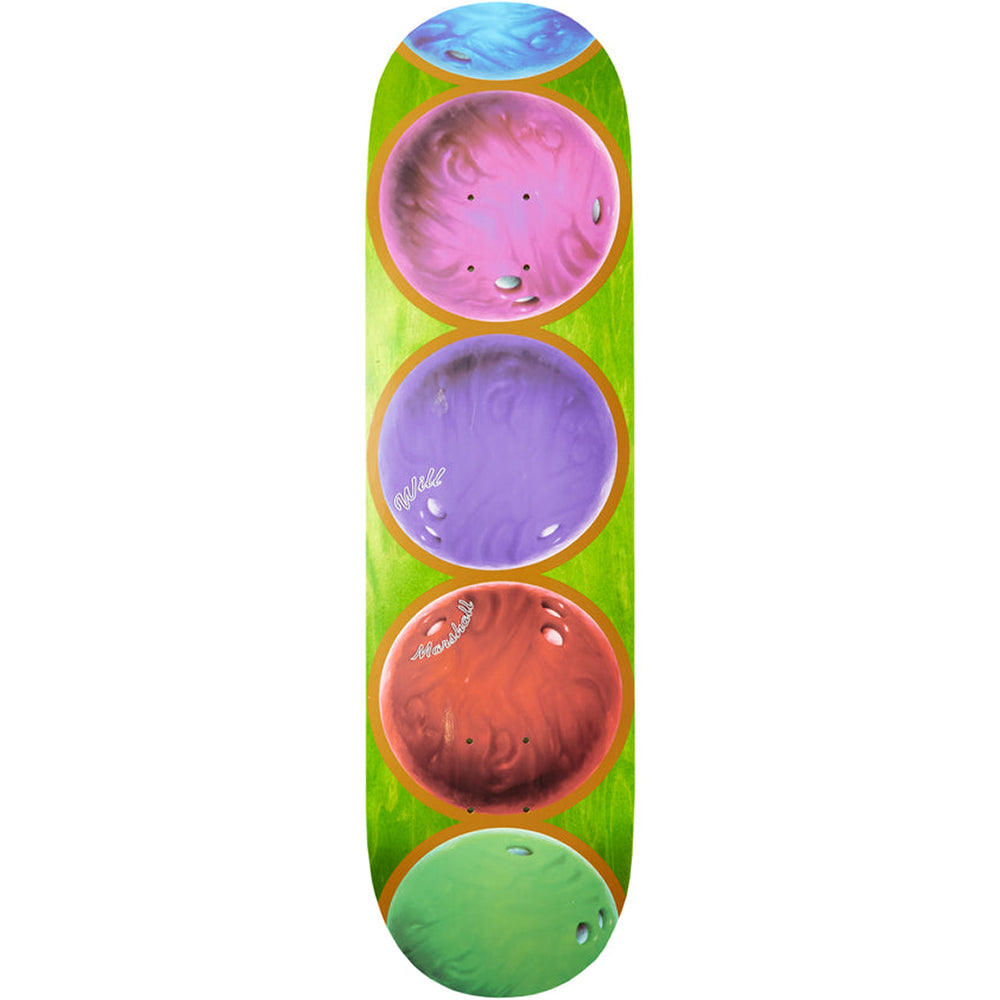 Alltimers Will Marshall Rollin' Skateboard Deck 8"