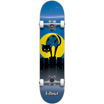 Blind Nine Lives Soft Top blue complete skateboard 6.75"