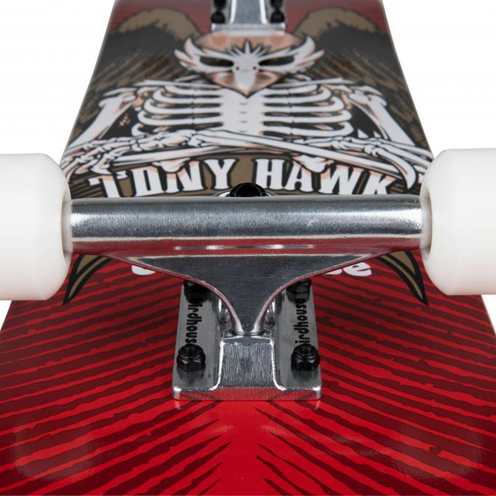Birdhouse Tony Hawk TH Icon Red Stage 1 Complete Skateboard 8"