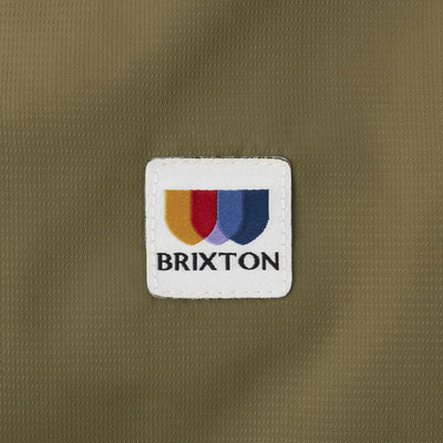 Brixton Claxton Alton Lightweight Zip Hood Jacket military olive
