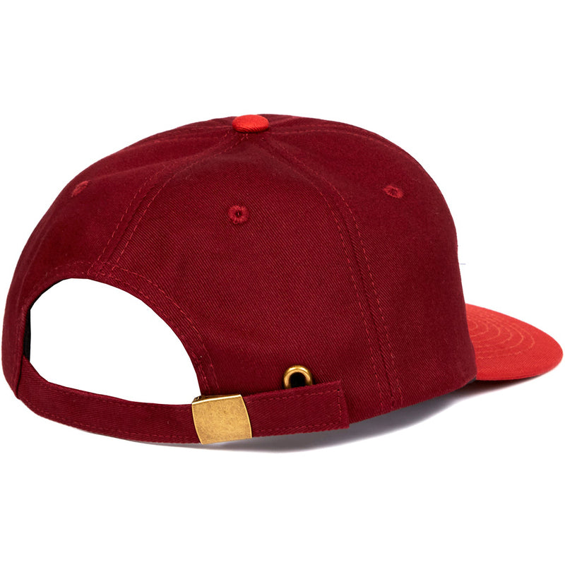 Bronze Shakra Hat plum/red