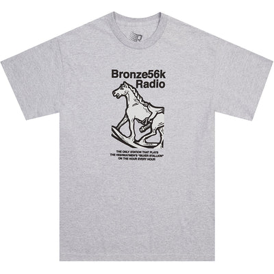 Bronze Silver Station Tee heather grey