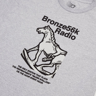 Bronze Silver Station Tee heather grey