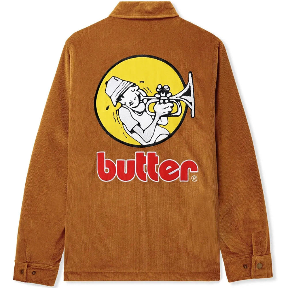 Butter Goods Brass Corduroy Jacket Rust