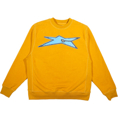 Carpet Company Bizzaro Crewneck Yellow