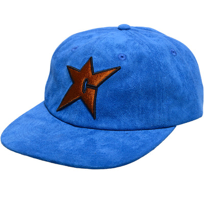 Carpet Company C-Star Suede Hat Blue/Brown