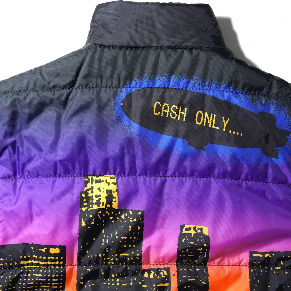 Cash Only City Reversible Puffer Jacket Black