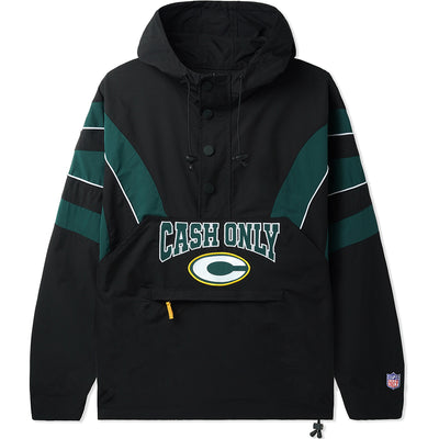 Cash Only League Anorak Jacket Black/Forest