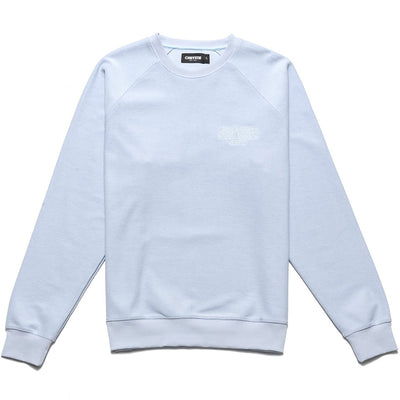 Chrystie Reversed French Terry Crewneck ice blue