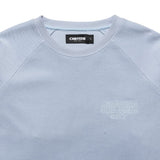 Chrystie Reversed French Terry Crewneck ice blue