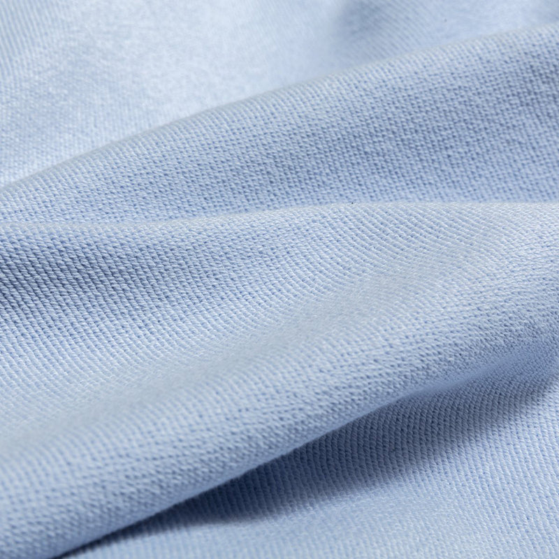 Chrystie Reversed French Terry Crewneck ice blue