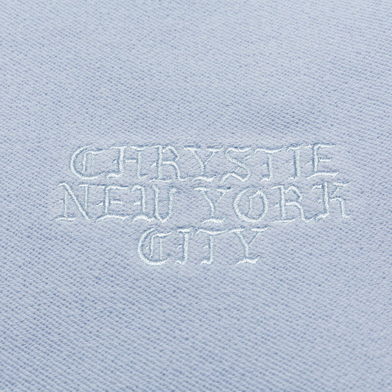 Chrystie Reversed French Terry Crewneck ice blue