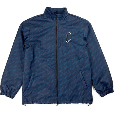 Civilist Allover Summer Track Jacket navy