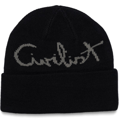 Civilist Script Beanie Black