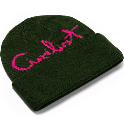 Civilist Script Beanie Forest