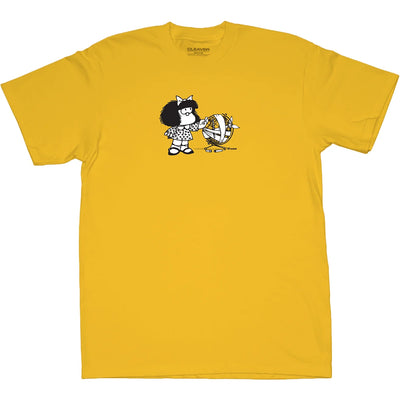 Cleaver Sick World Tee Gold