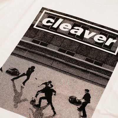 Cleaver Tambourine Tee white