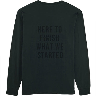 Clown Manifesto Long Sleeve T shirt black