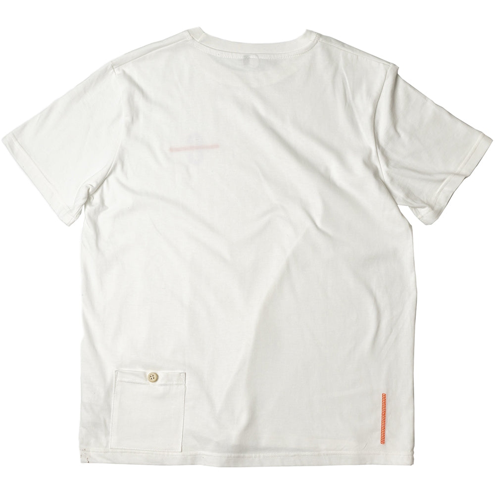 Clown UK Made Pocket Tee White