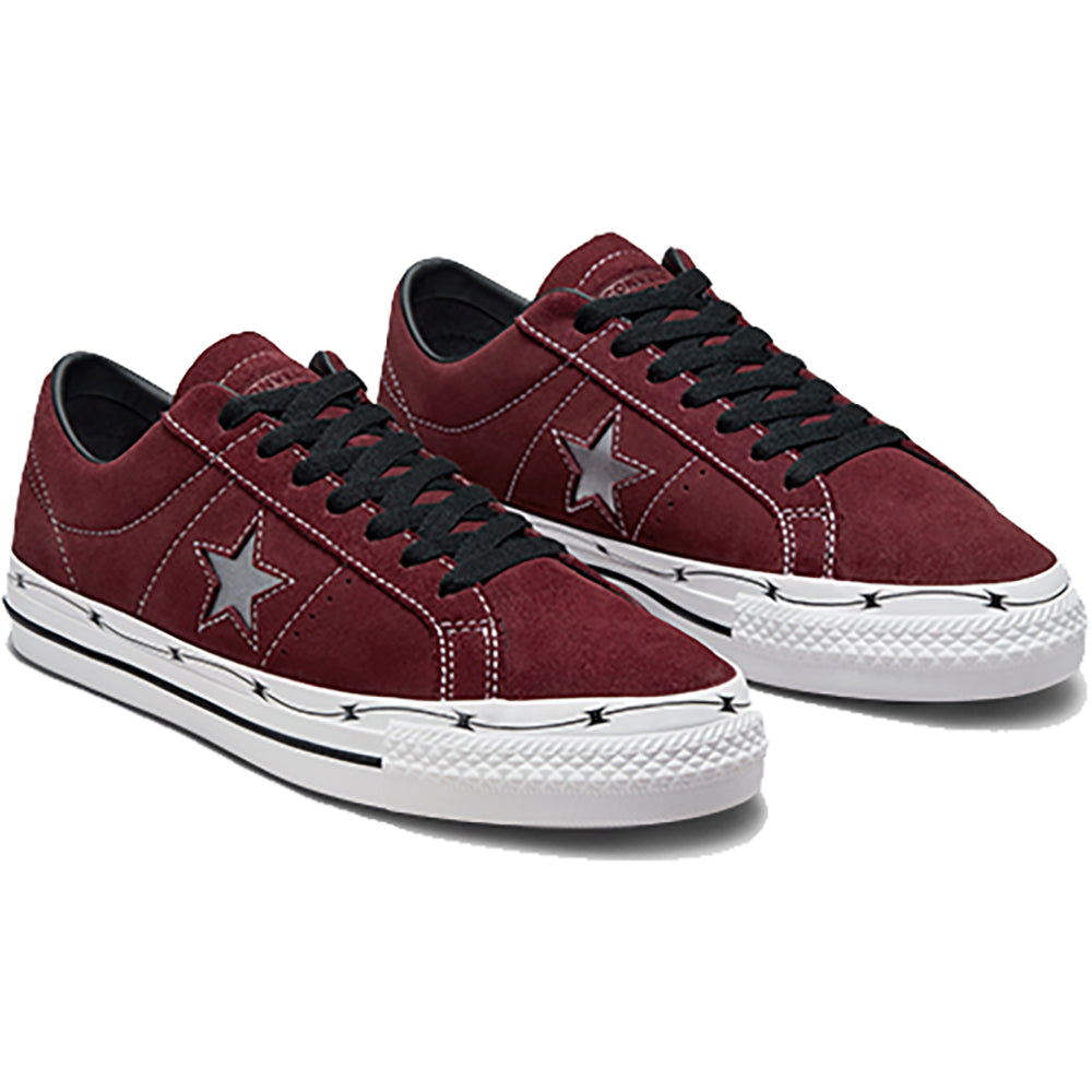 Converse CONS One Star Pro Razor Wire Shoes Deep Bordeaux/Black/White