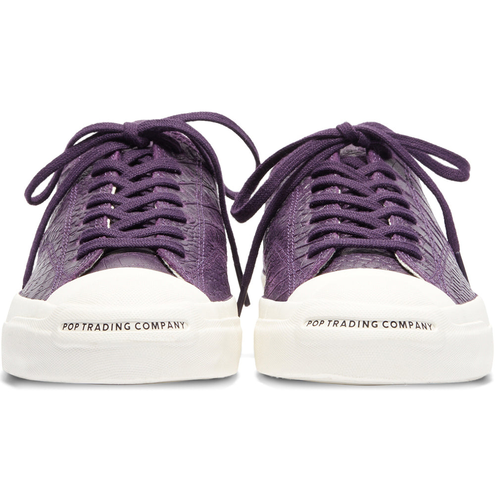 Converse CONS x Pop Trading Company JP Pro Ox grand purple/black/egret