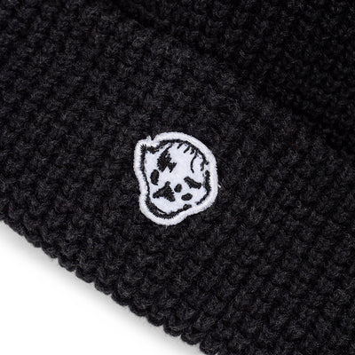 Dancer Waffle Knit Beanie charcoal