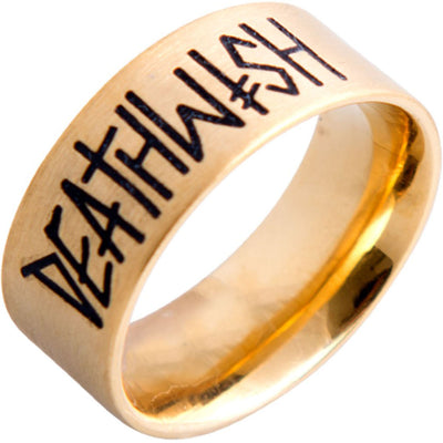 Deathwish Deathspray Ring gold
