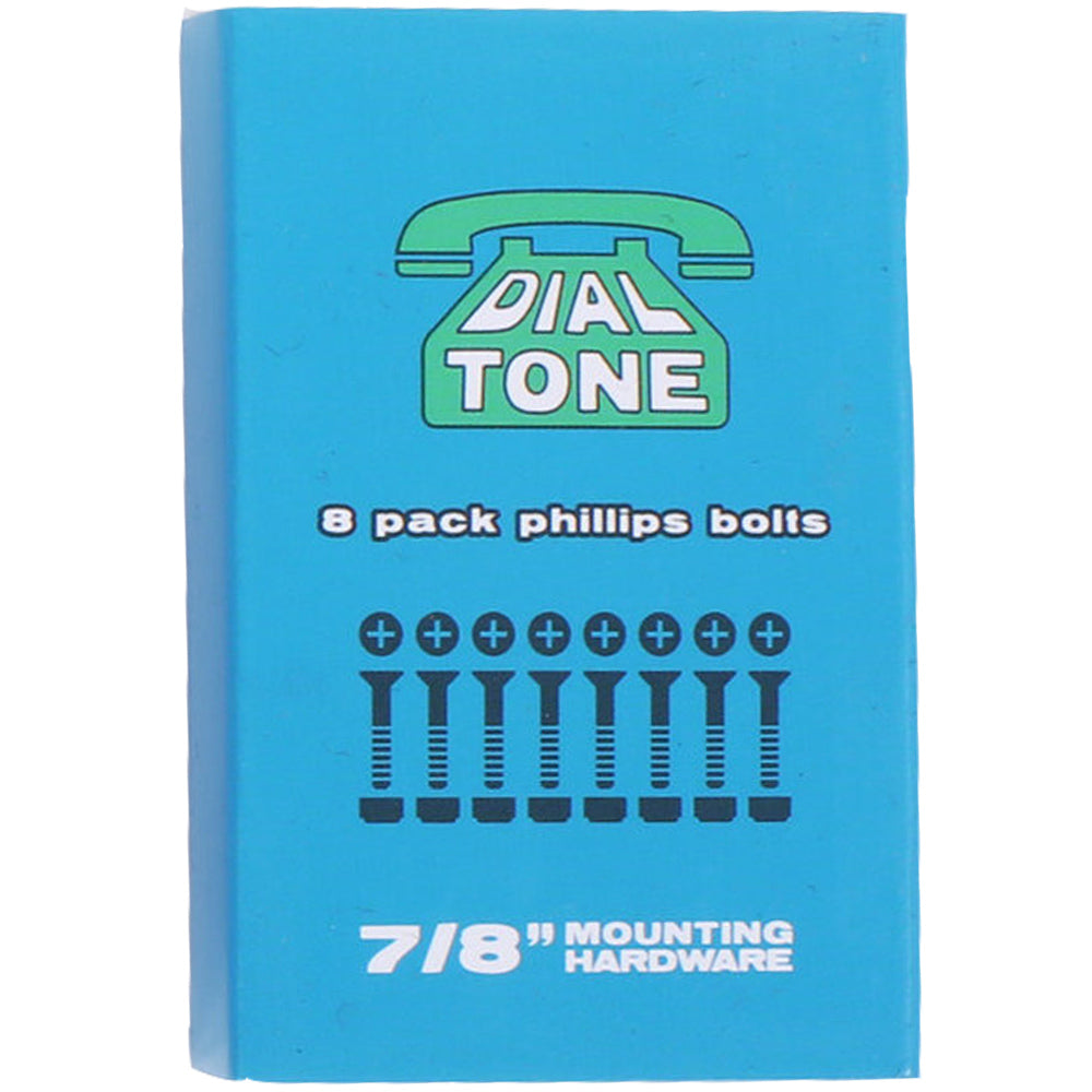 Dial Tone Skateboard Bolts Phillips ⅞"