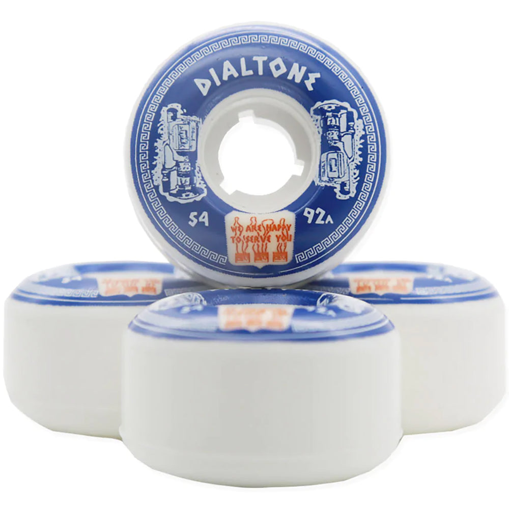 Dial Tone Anthora Standard Cruiser 92a Skateboard Wheels 54mm