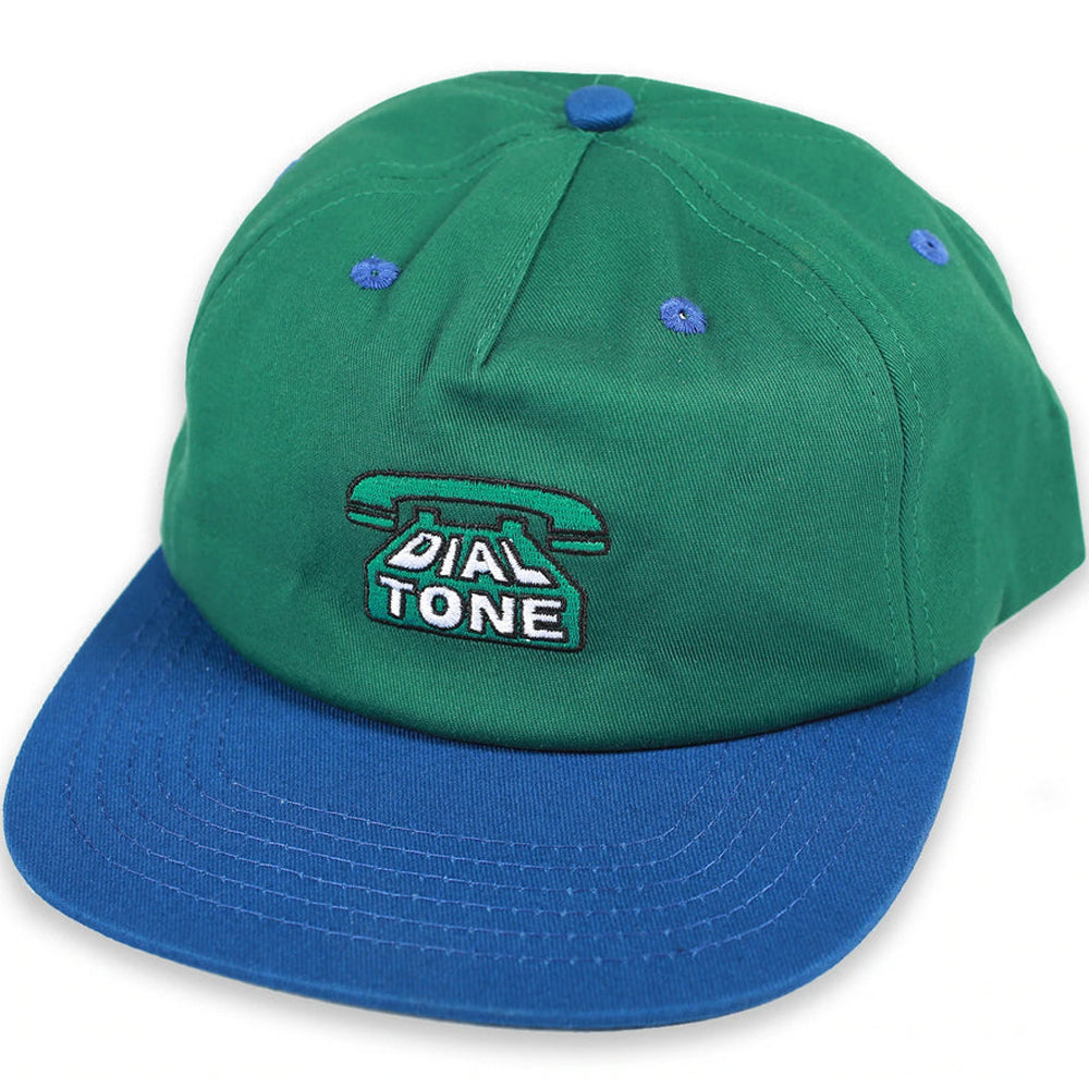 Dial Tone Logo snapback Cap navy/forest