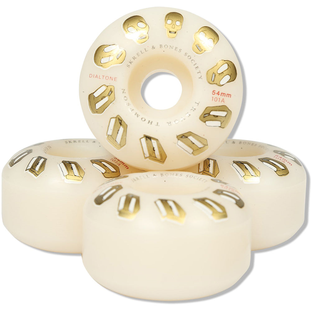 Dial Tone Trevor Thompson Skrell And Bones Standard 101a Skateboard Wheels 54mm