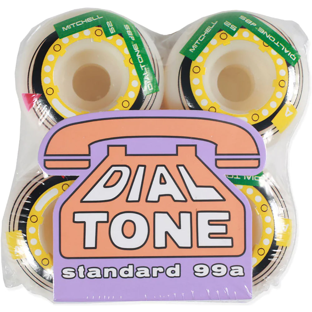 Dial Tone Zander Mitchell Memorex Standard 99a Skateboard Wheels 52mm
