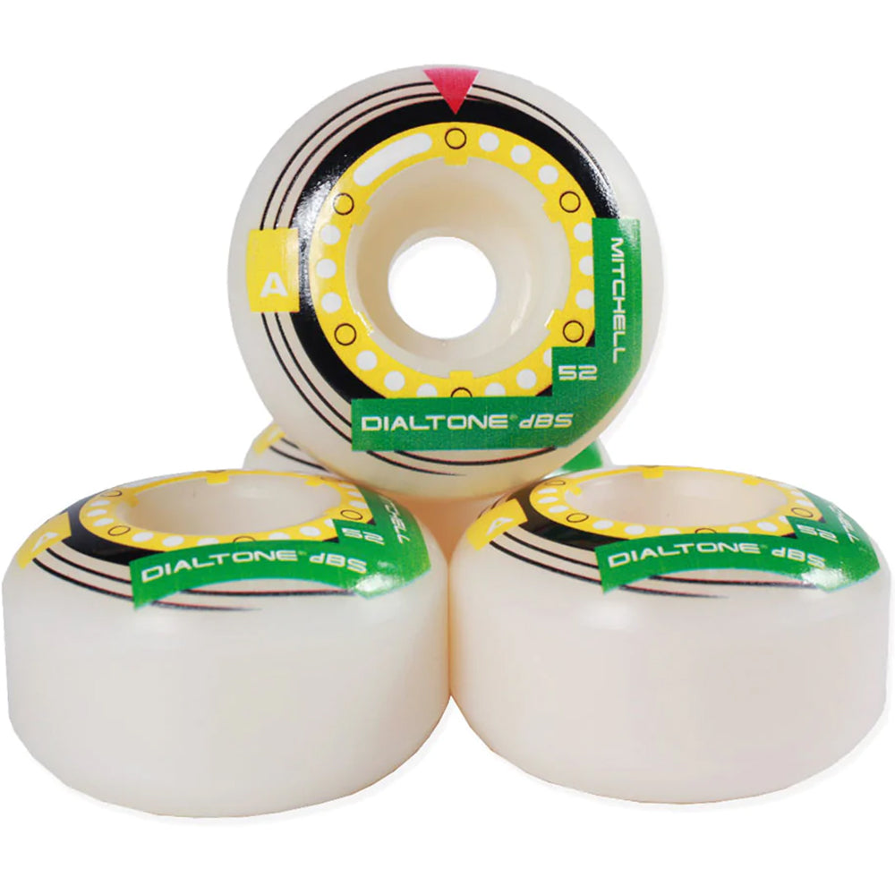 Dial Tone Zander Mitchell Memorex Standard 99a Skateboard Wheels 52mm