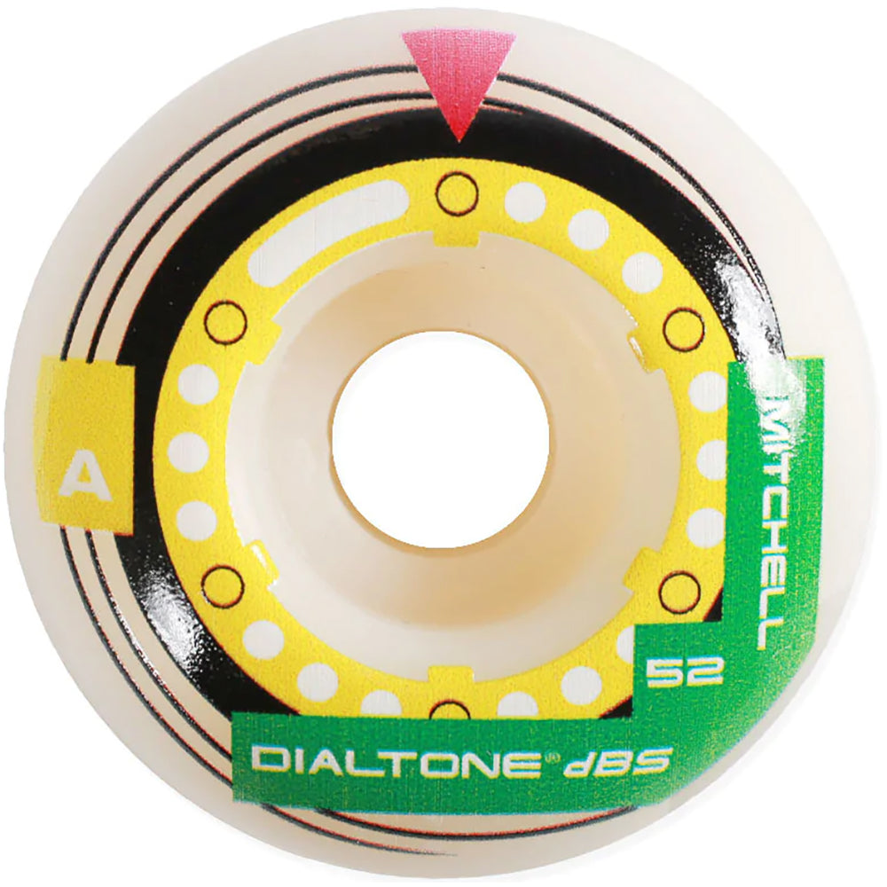 Dial Tone Zander Mitchell Memorex Standard 99a Skateboard Wheels 52mm