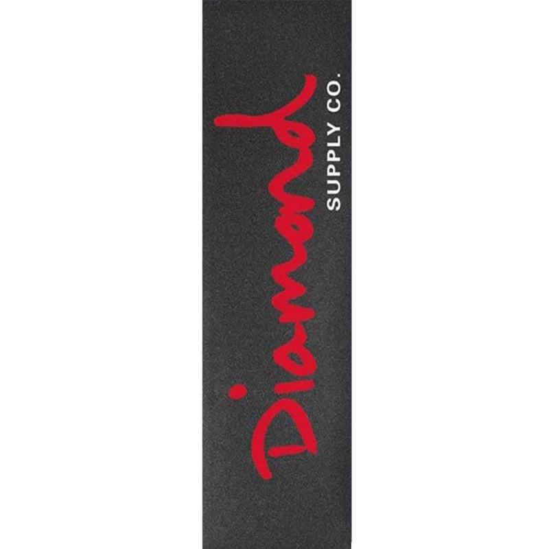 Diamond OG Script red print grip tape sheet