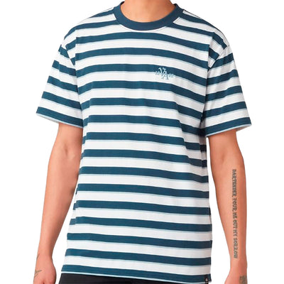 Dickies Vincent Alvarez Striped Short Sleeve T shirt airforce blue
